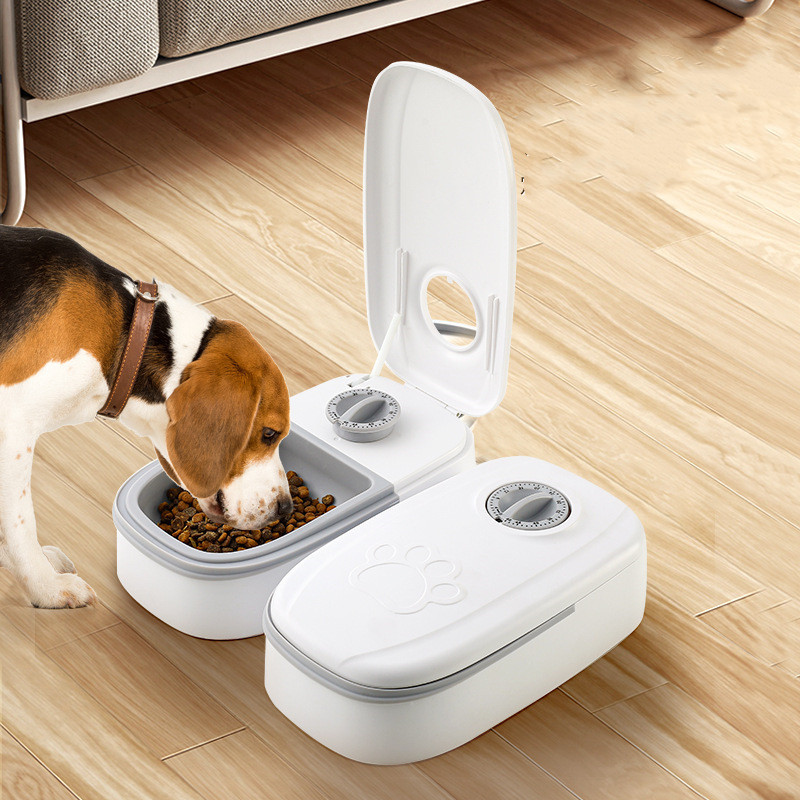 Automatic Pet Feeder – Smart Food Dispenser for Cats & Dogs with Stainless Steel Bowl – Image 5